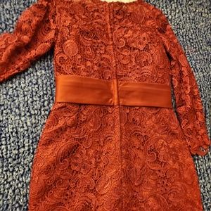 Ruby Holiday Wedding Guest Dress.